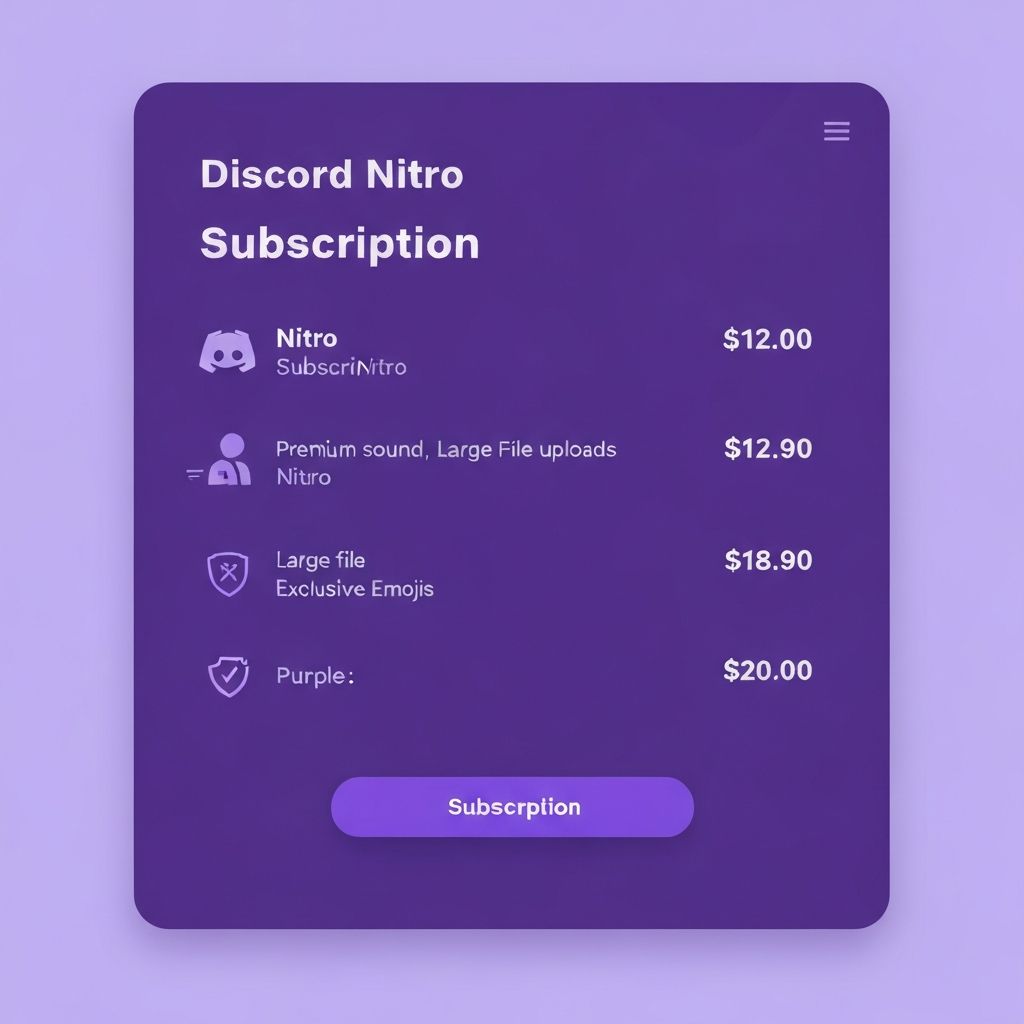 أسعار ديسكورد نيترو 2024 - دليل شامل للاشتراكات والمميزات